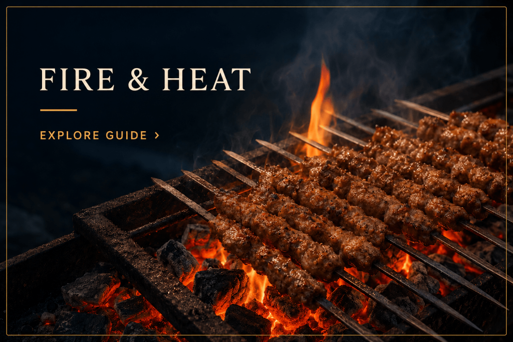 fire and heat styled